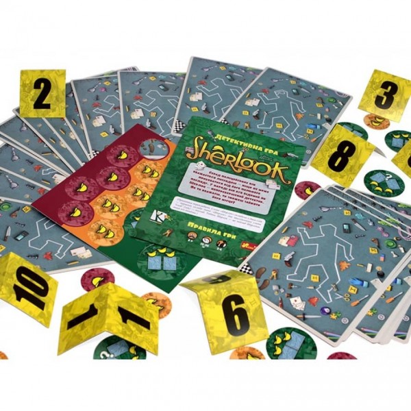 Настільна детективна гра "Шерлук"