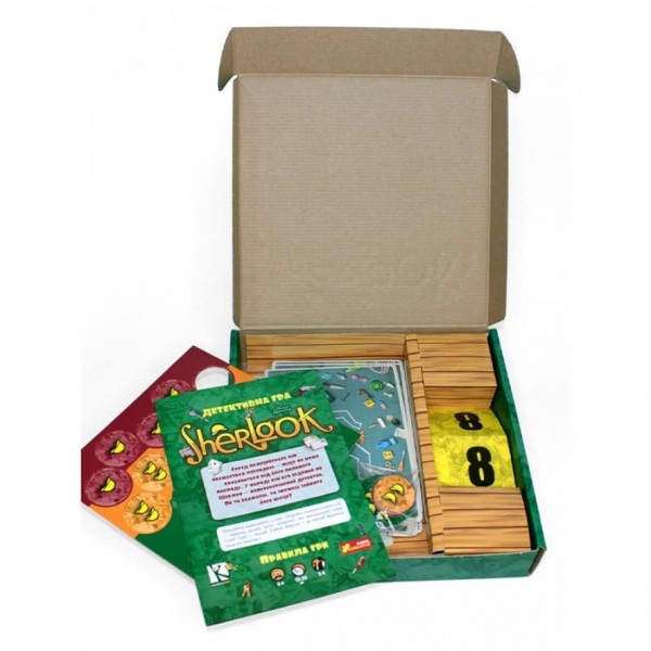 Настільна детективна гра "Шерлук"
