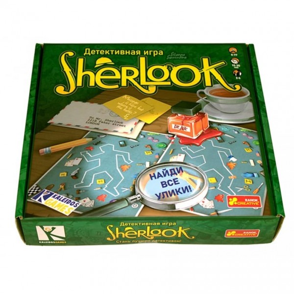Настільна детективна гра "Шерлук"
