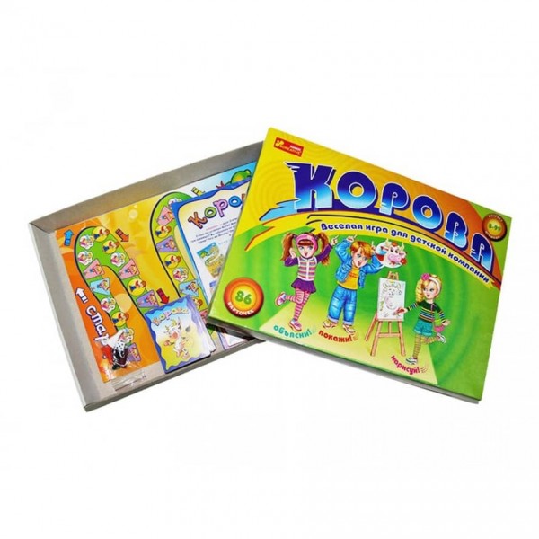 Настільна дитяча гра «Корова»