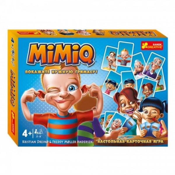 Настільна карткова гра MІMІQ (російською мовою)