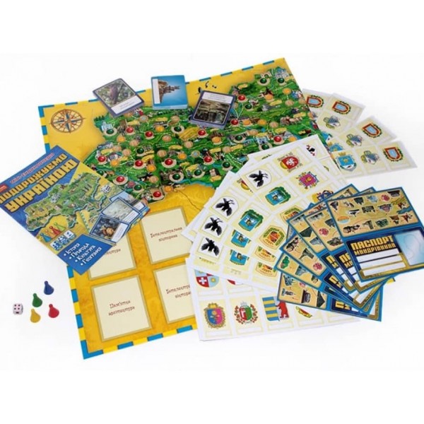 Настільна гра «Подорожуємо Україною»