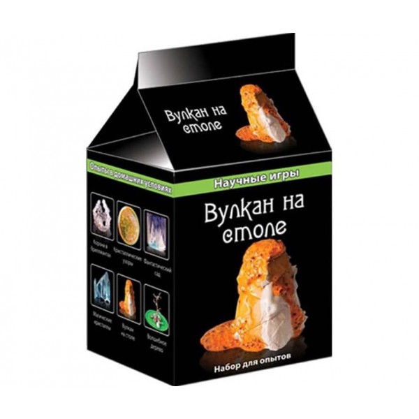 Набір для експериментів «Вулкан на столі»
