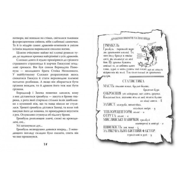 Як приручити дракона. Книга 1 (українською мовою)