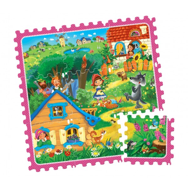 Червона шапочка (казка-пазл)