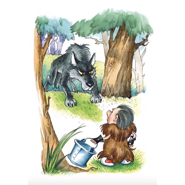 Пригоди Муфтика, Півчеревичка та Мохобородька. Вовча пастка. Книга 3 (дві обкладинки)