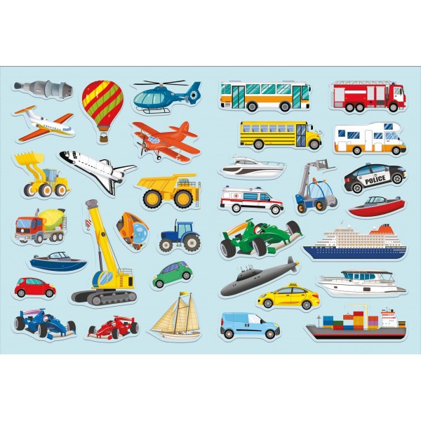 Транспорт. Прикольні наліпки