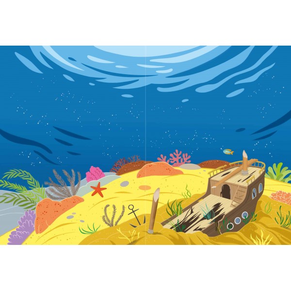 У морі. Прикольні наліпки