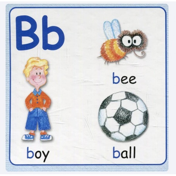 Англійська абетка в картках