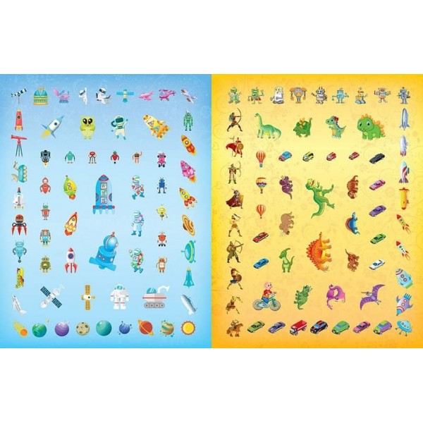 250 наліпок. Для хлопчиків (Динозавр)