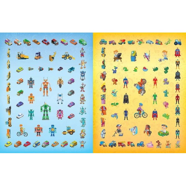 250 наліпок. Для хлопчиків (Робот)