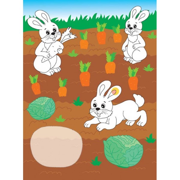 Читаємо. Клеїмо. Малюємо. Прудке зайченя