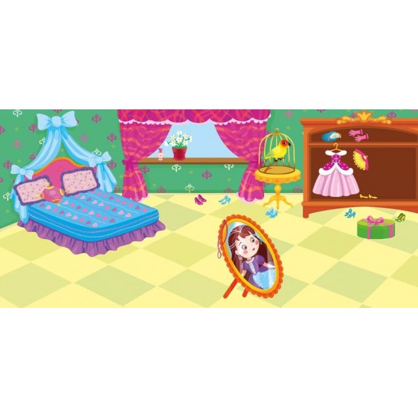 Фантазуй, вигадуй, грай. Принцеси (з наліпками)