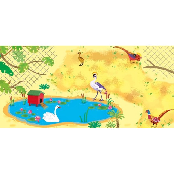 Фантазуй, вигадуй, грай. Зоопарк (з наліпками)