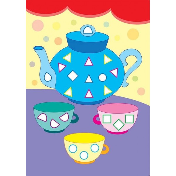 Картинки з мозаїки. Створюю свято (українською мовою)