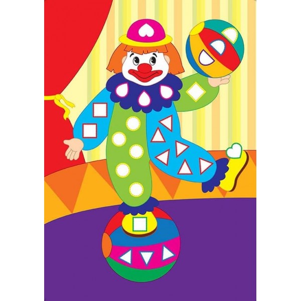 Картинки з мозаїки. Створюю свято (українською мовою)