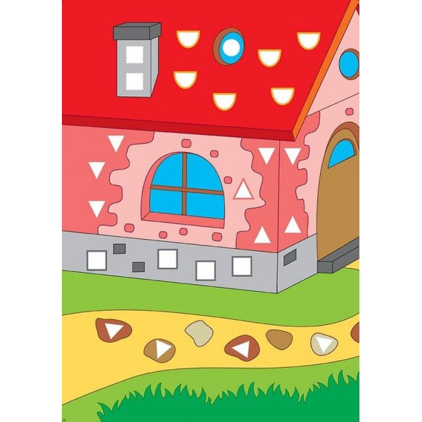 Картинки з мозаїки. Збираю ферму (українською мовою)