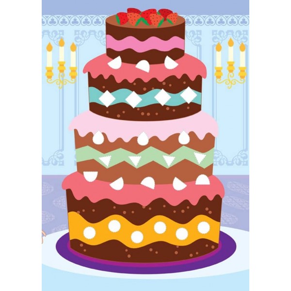 Картинки з мозаїки. Прикрашаю принцес (+ наліпки)