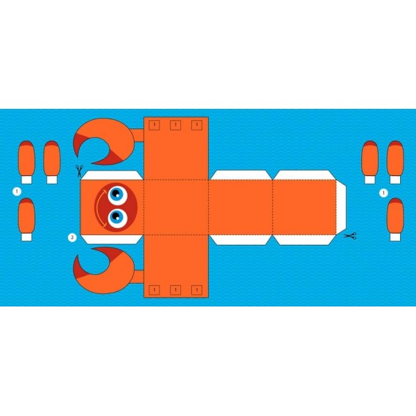 Конструктор з наліпок. Безкрайнє море