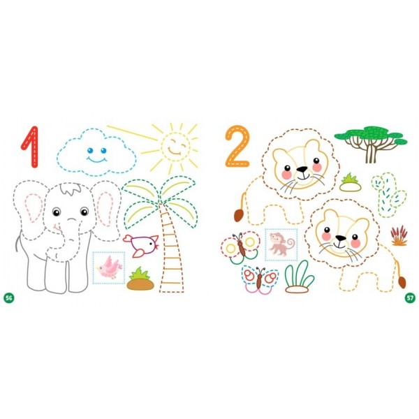 Маленький розумник. Прописи. 3+ (+ наліпки) (українською мовою)