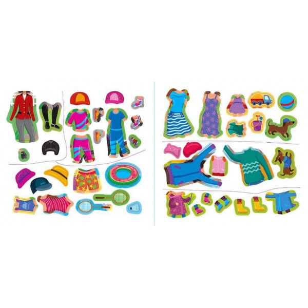 Маленький стиліст. На прогулянку (+ наліпки) (українською мовою)