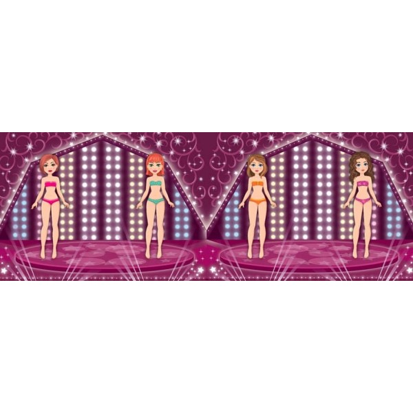 Модельне агентство. День народження (+багаторазові наліпки)