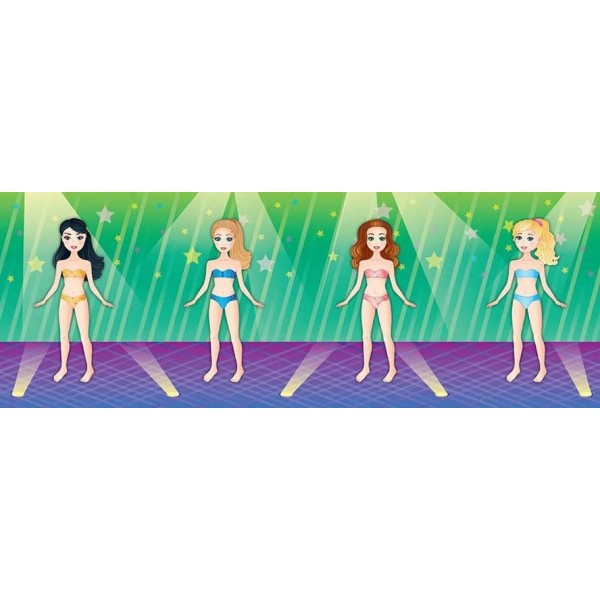 Модельне агентство. Олеся (з наліпками)