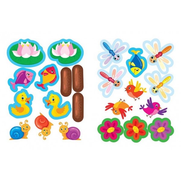 Наліпки для найменших. Жабеня (українською мовою)