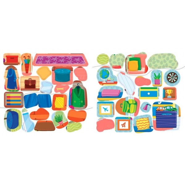 Наліпки-помічниці. Велике прибирання (з наліпками)