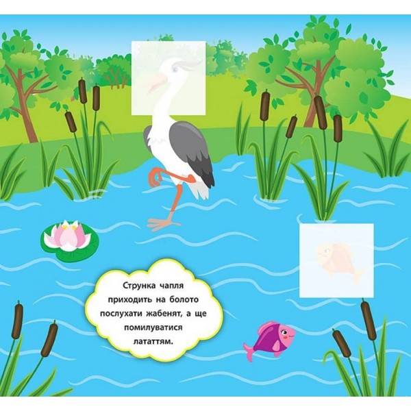 Наліпки-розвивалки. Хто живе в лісі (українською мовою)