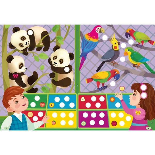 Наліпки-прикрашалки. Бантики й половинки (українською мовою)