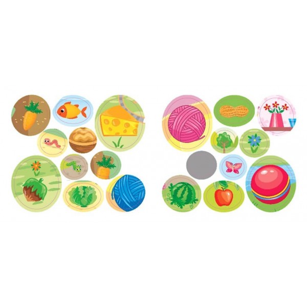 Назви. Розфарбуй. Наклей. Бавлюся та розважаю (з наліпками)