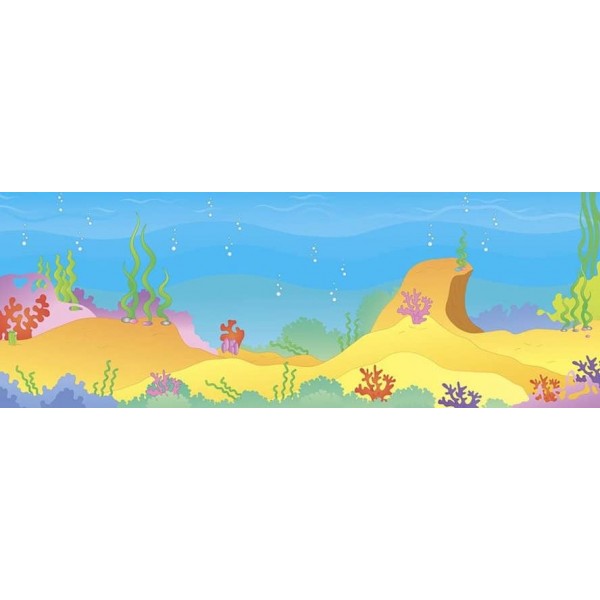 Панорамка-гра. Морські пригоди (+ багаторазові наліпки) (українською мовою)