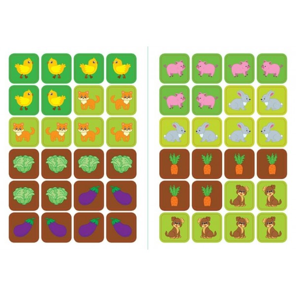 Перші наліпки. Няв-няв! На фермі (українською мовою)