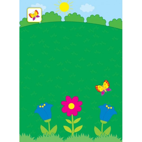 Перші наліпки. Му-у! На лузі (українською мовою)