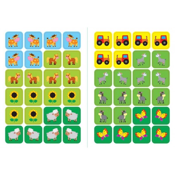 Перші наліпки. Му-у! На лузі (українською мовою)