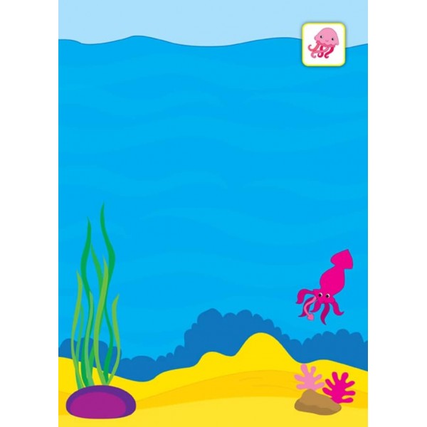 Перші наліпки. Хлюп-хлюп! У морі (українською мовою)