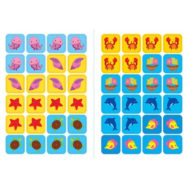 Перші наліпки. Хлюп-хлюп! У морі (українською мовою)