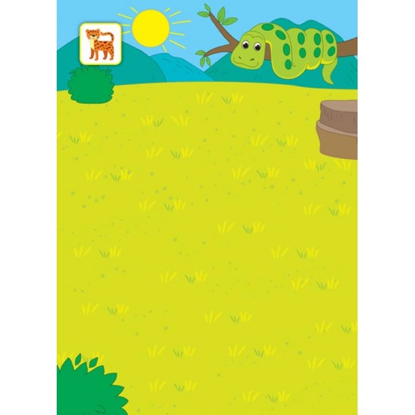 Перші наліпки. Р-р-р! В Африці (українською мовою)