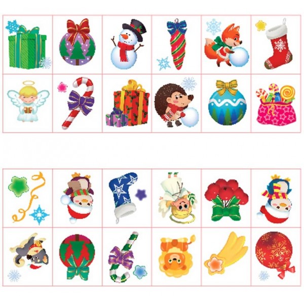 Лист святому Миколаю. Рожевий/блакитний (з наліпками)