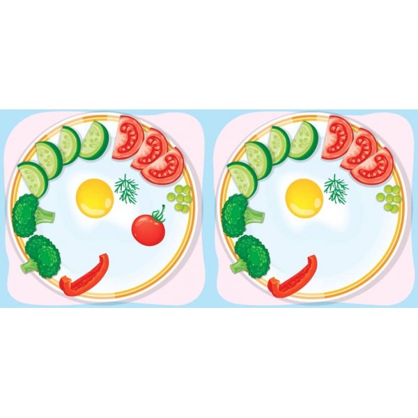 Порівнялки для найменших. Я ласую (+ наліпки)