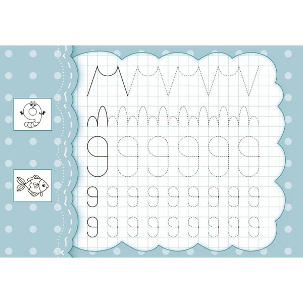 Цифри. Прописи з наліпками