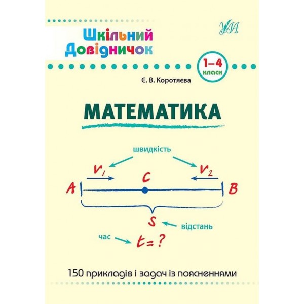 Шкільний довідничок. Математика. 1–4 класи