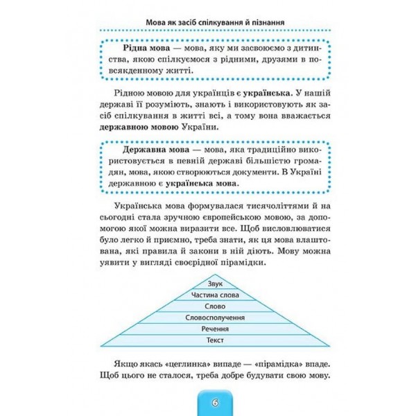 Шкільний довідничок. Українська мова. 1–4 класи
