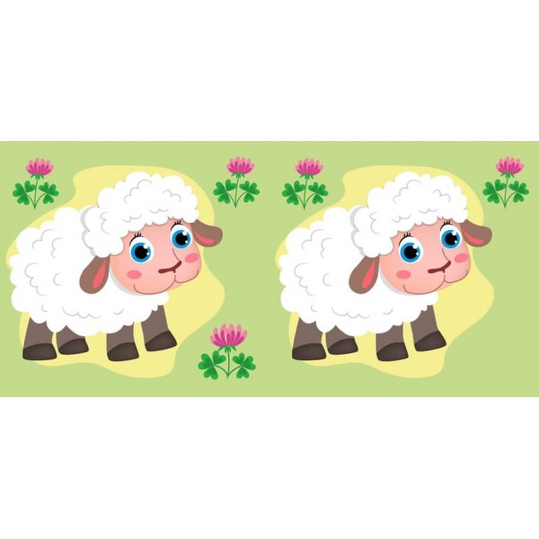 Порівнялки для найменших. Я гуляю (з наліпками)