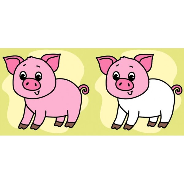 Порівнялки для найменших. Я гуляю (з наліпками)