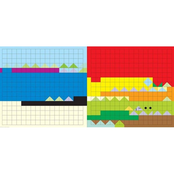 Супермозаїка з наліпок. Машинки (українською мовою)