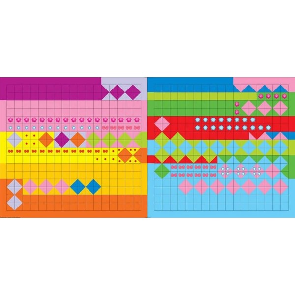 Супермозаїка з наліпок. Казкові принцеси (українською мовою)