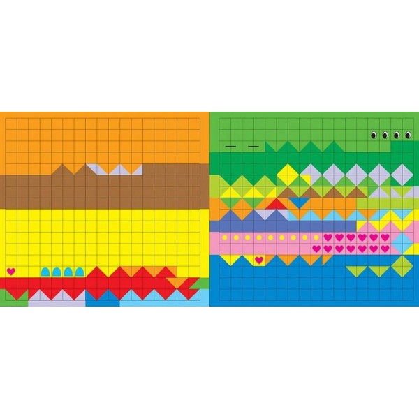 Супермозаїка з наліпок. Улюблені казки (українською мовою)