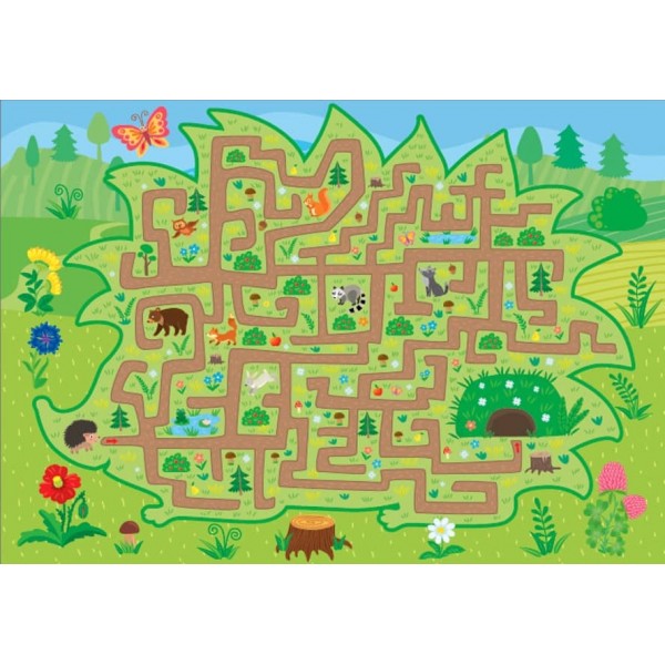 Творча майстерня з наліпками. Єнот і його друзі (українською мовою)